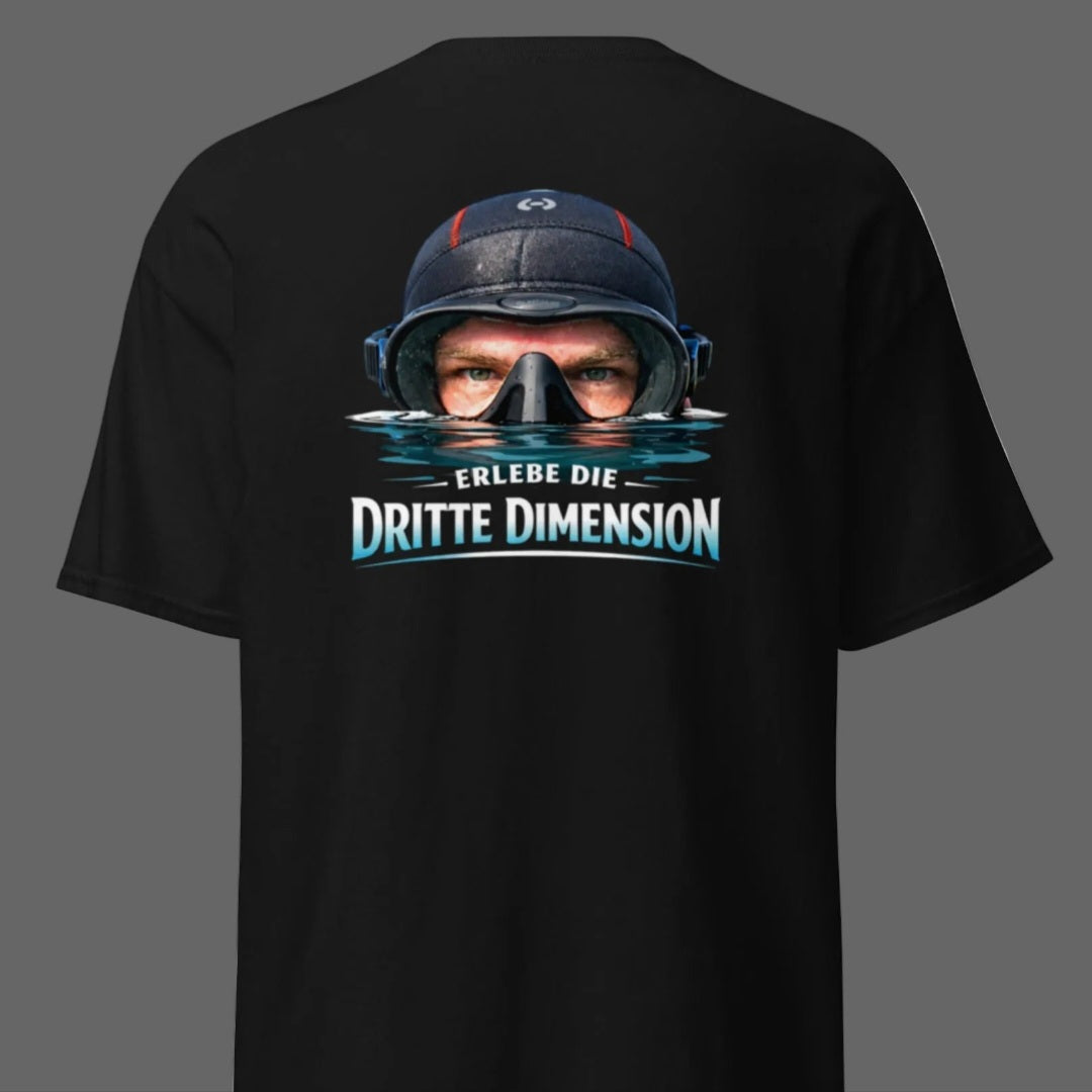 T-Shirt mit Rückenbild